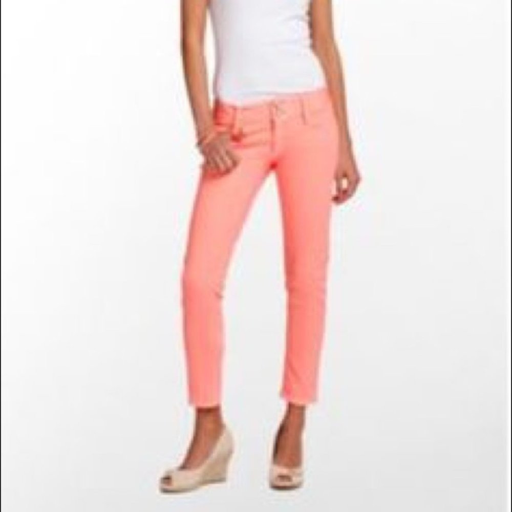 Lilly Pulitzer Worth Skinny Mini Denim SZ 2
